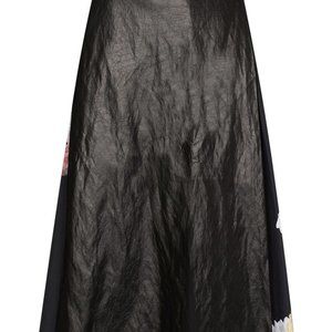 Rejina Pyo Belma faux leather midi skirt